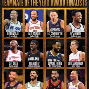 开云官网-最佳队友奖候选：塔图姆&amp;福克斯&amp;斯玛特&amp;杰夫·格林&amp;霍勒迪等12人